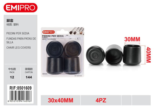 Piedini Per Sedia 30mm 4Pz