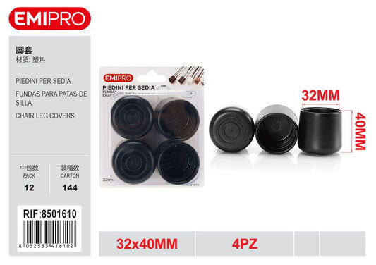 Piedini Per Sedia 32mm 4Pz
