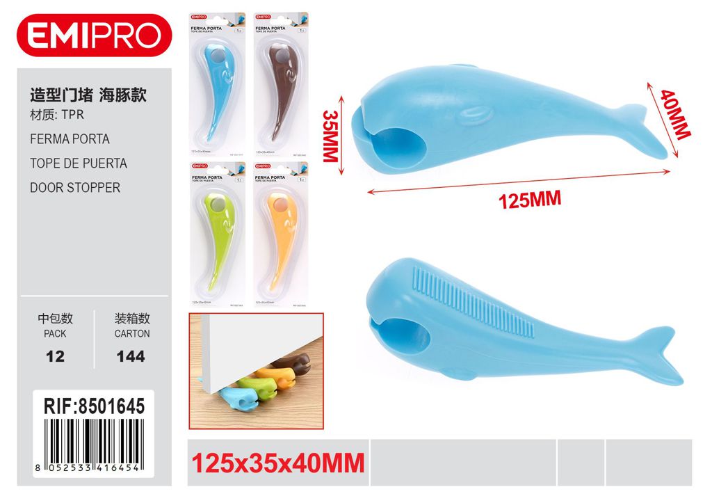Ferma Porta 12.5*3.5*4cm 1Pz