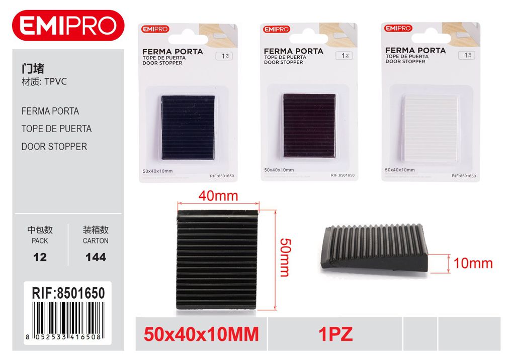 Ferma Porta 50*40*10mm 1Pz