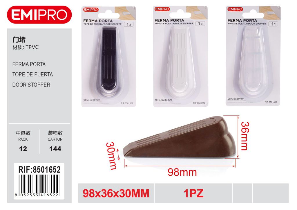 Ferma Porta 98*36*30mm 1Pz