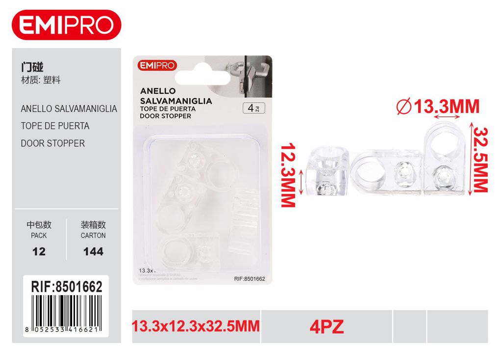 Anello Salvamaniglia 13.3*12.3*32.5cm 4Pz