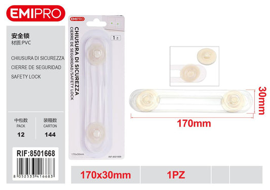 Chiusura Di Sicurezza 170*30mm 1Pz