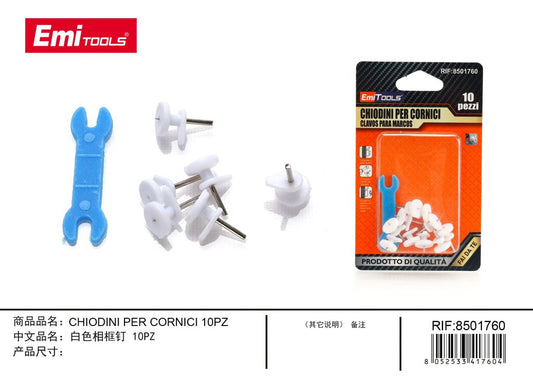 Chiodini Per Cornici 10Pz