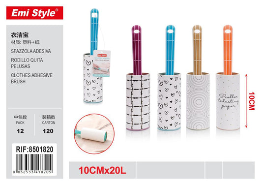 Spazzola Adesiva 10cm*20L 1Pz