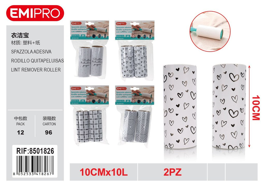 Spazzola Adesiva 10cm*10L 2Pz
