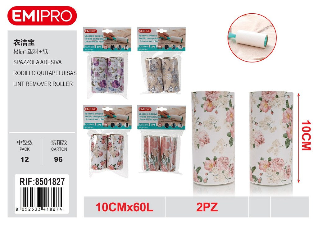 Spazzola Adesiva 10cm*60L 2Pz