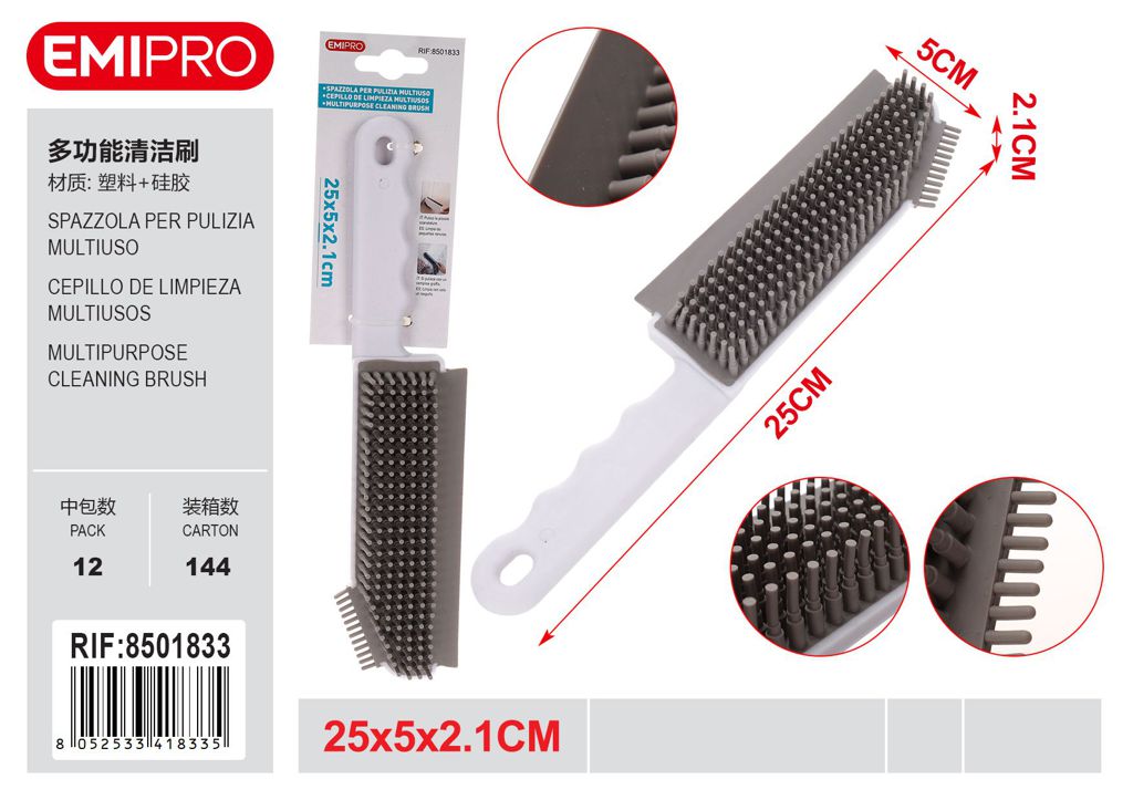 Spazzola Per Pulizia Multiuso 25*5*2.1cm