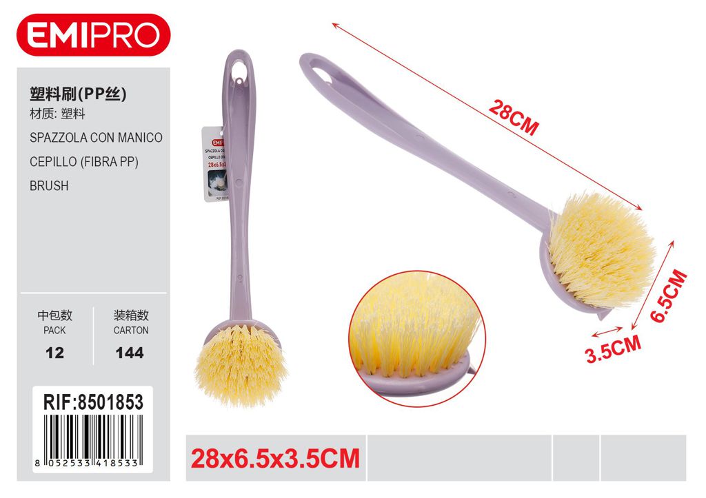 Spazzola Con Manico 28*6.5*3.5cm