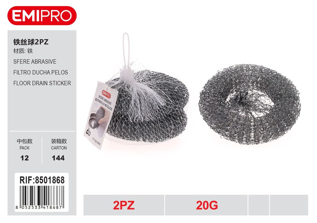 Sfere Abrasive 20G 2Pz
