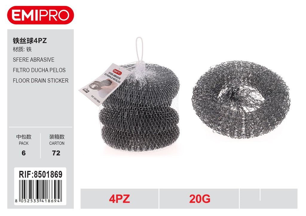 Sfere Abrasive 20G 4Pz