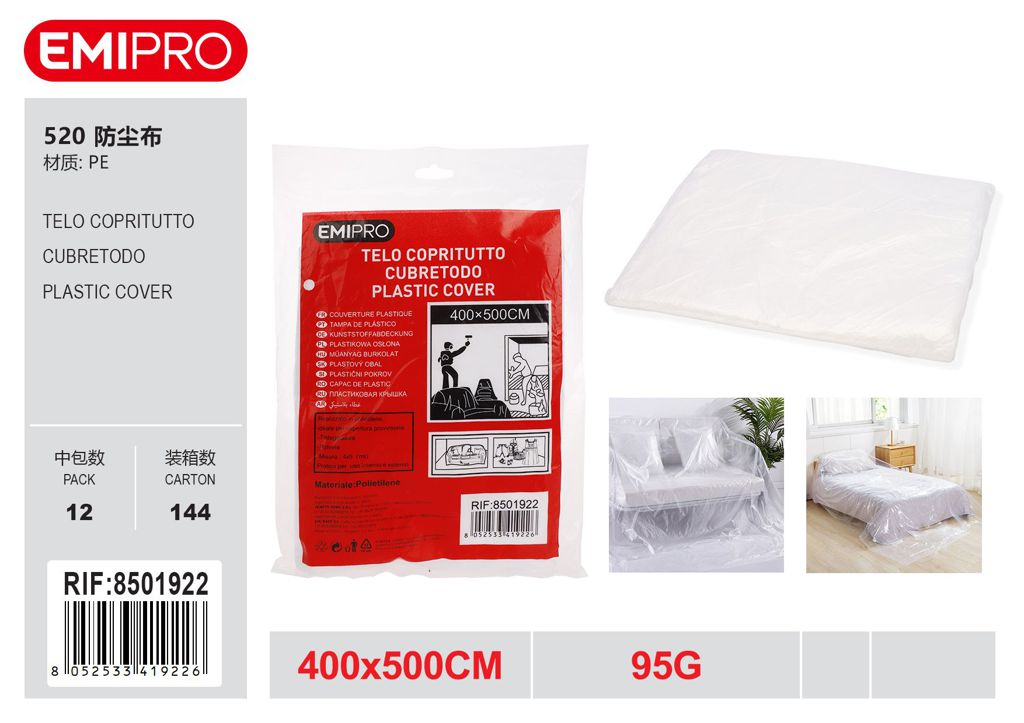 Telo Copritutto 400*500cm 95G