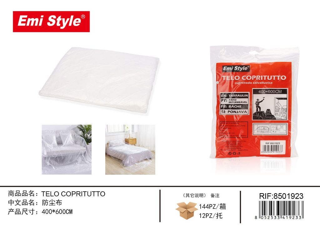 Telo Copritutto 400*600cm 115G