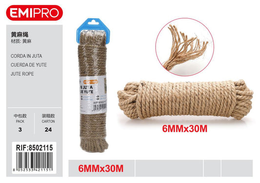 Corda In Juta 6mm*30M