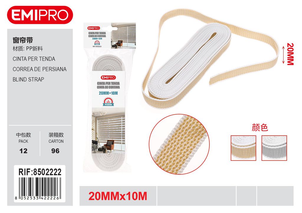 Cinta Per Tenda 20mm*10M
