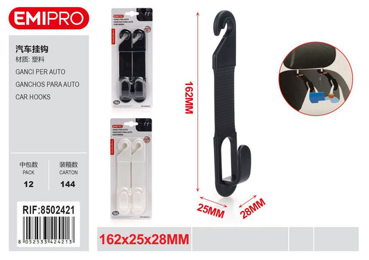Ganci Per Auto 162*25*28mm 2Pz