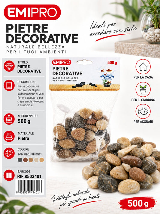SASSI PER DECORAZIONE 500G