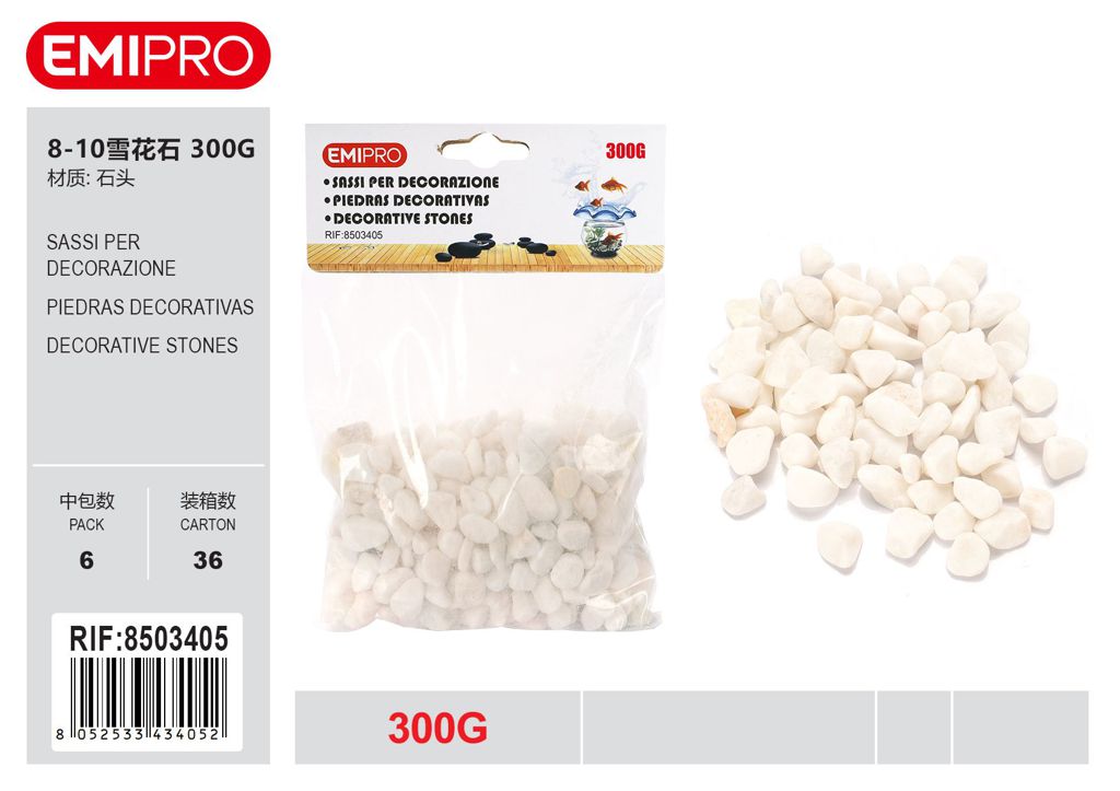 SASSI PER DECORAZIONE 300G