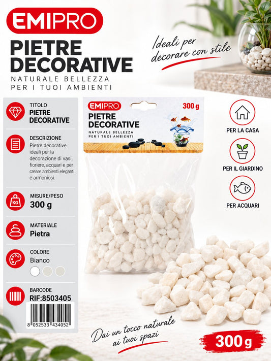 SASSI PER DECORAZIONE 300G