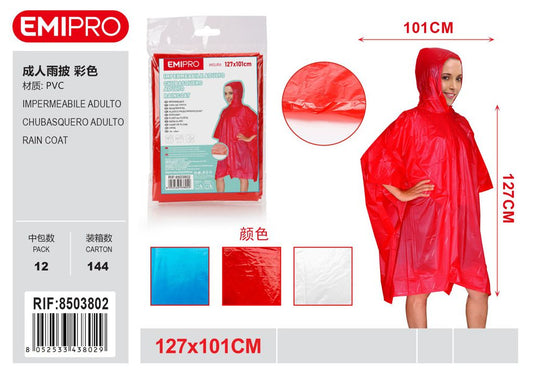Impermeabile Adulto 127*101cm