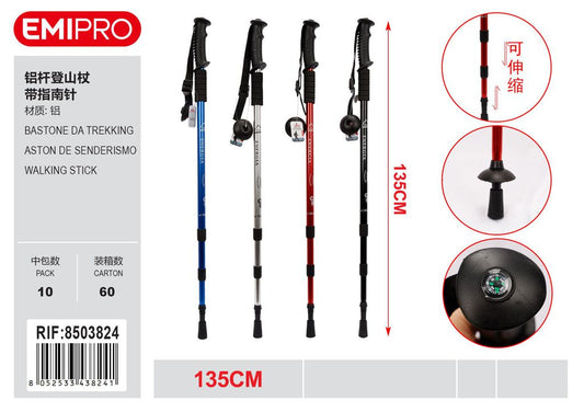 Bastone Da Trekking 135cm
