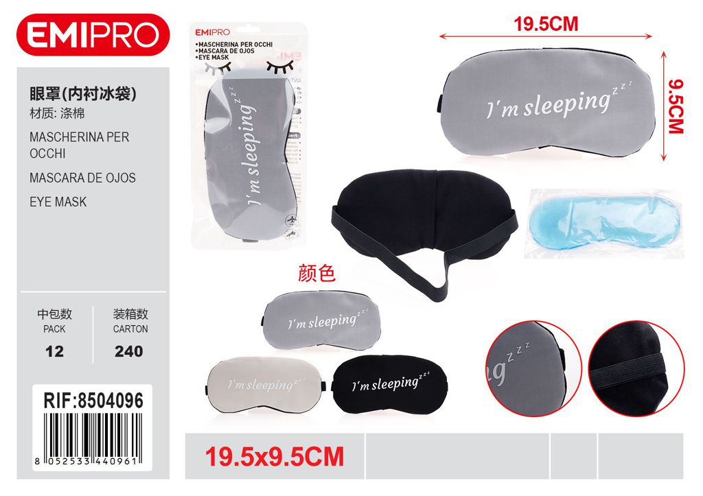 Mascherina Per Occhi 19.5*9.5cm