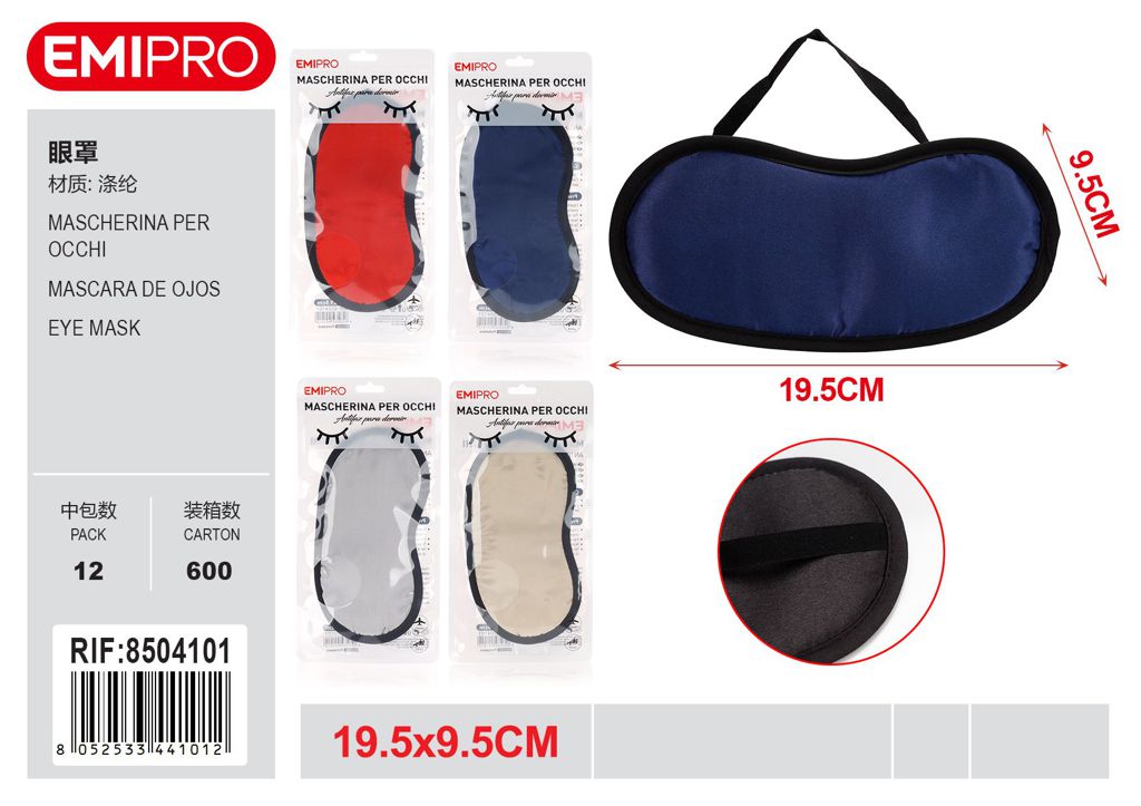 Mascherina Per Occhi 19.5*9.5cm