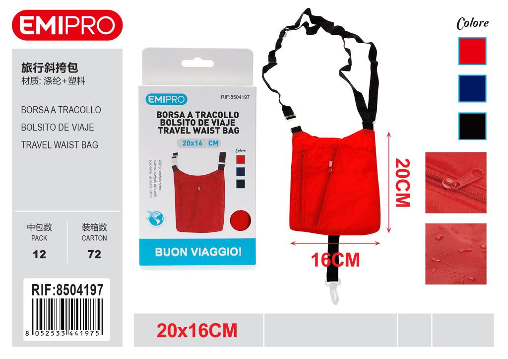 Borsa A Tracollo 20*16cm