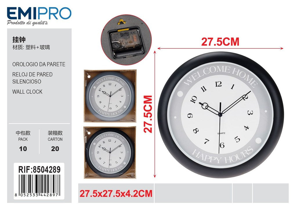 Orologio Da Parete 27.5*27.5*4.2cm