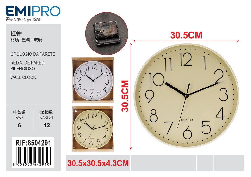 Orologio Da Parete 30.5*30.5*4.3cm
