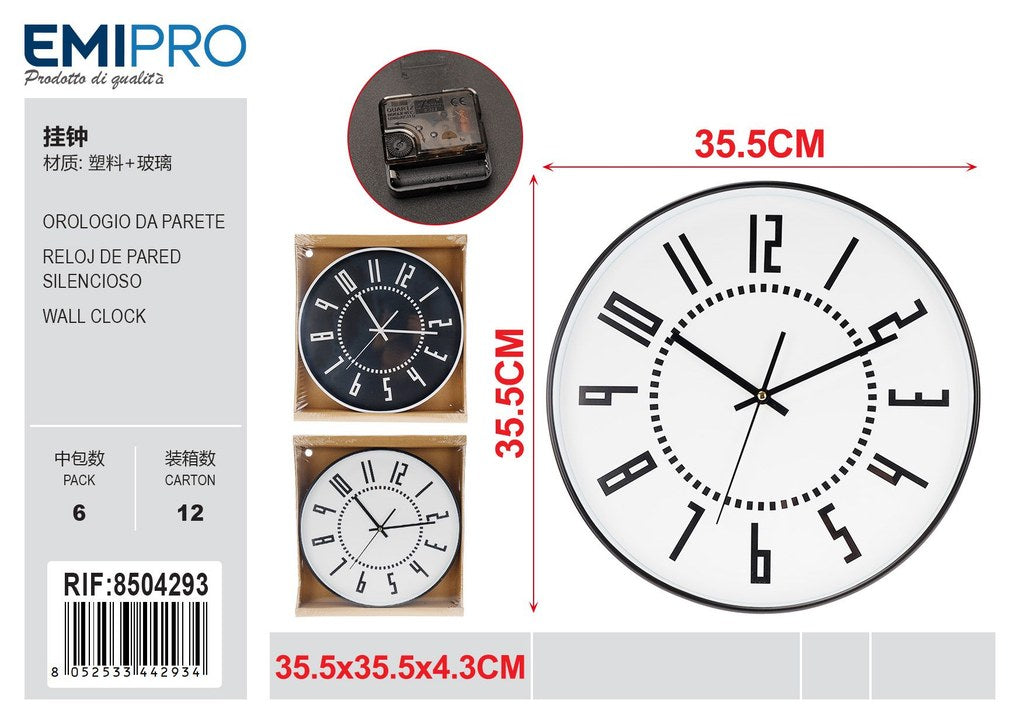 Orologio Da Parete 35.5*35.5*4.3cm