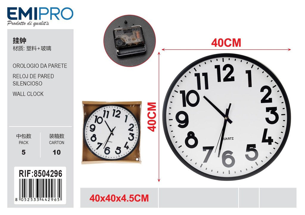 Orologio Da Parete 40*40*4.5cm