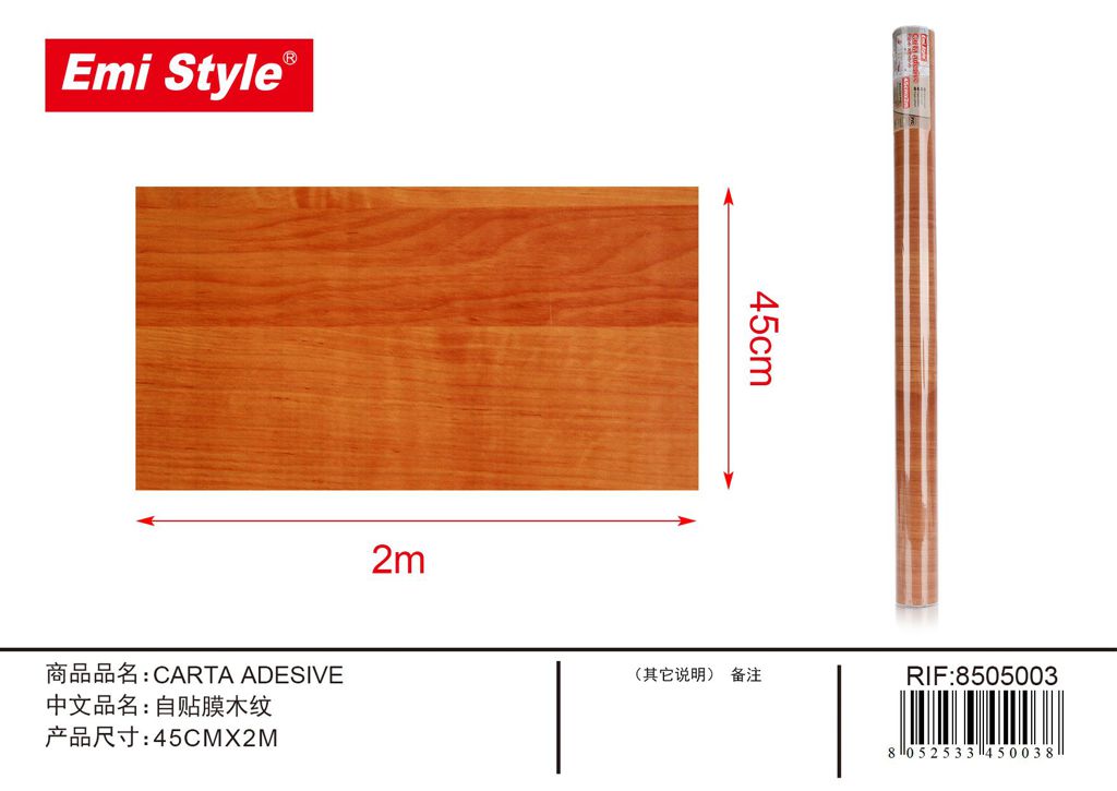 Carta Adesive 45cm*0.08mm*2M