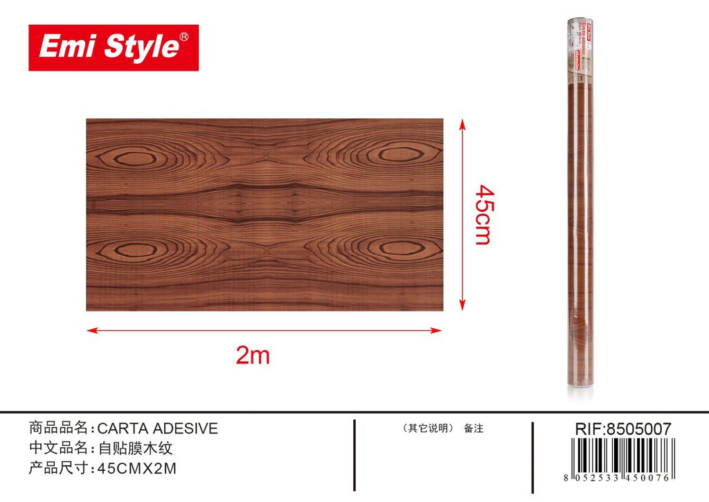 Carta Adesive 45cm*0.08mm*2M