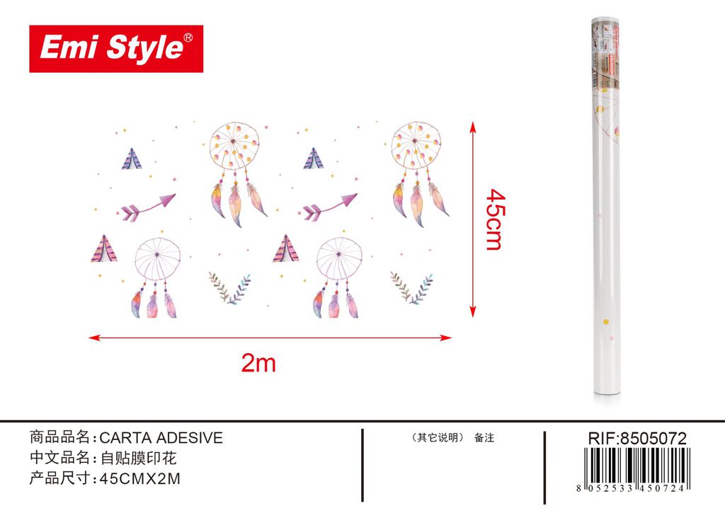 Carta Adesive 45cm*0.07mm*2M