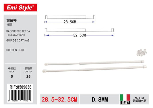 Bris Plast A Molla Con ventosa D.8 mm Ss/2 cm 30