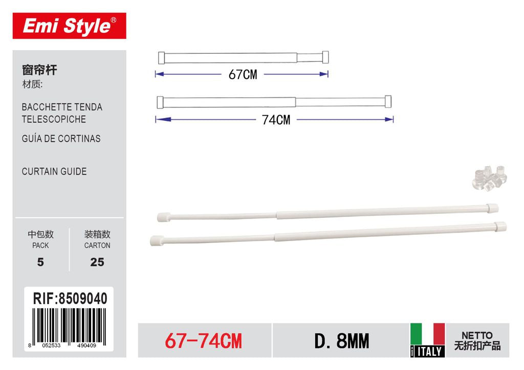 Bris Plast A Molla Con ventosa D.8 mm Ss/2 cm 70