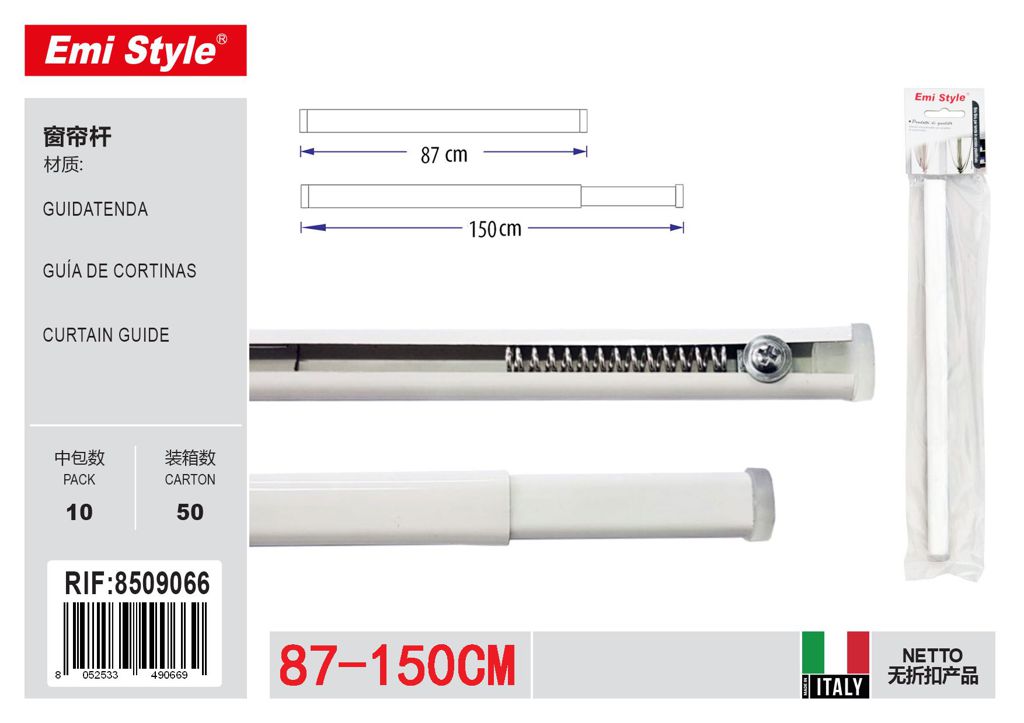 Guidatenda Bianca Piatty cm. 87/150 Self Serv