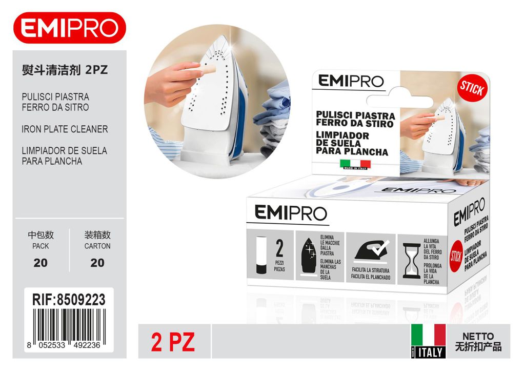 Pulisci Piastra Ferro Da Sitro 2Pz