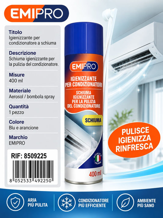 Igienizzante Per Condizionatore A Schiuma 400ml