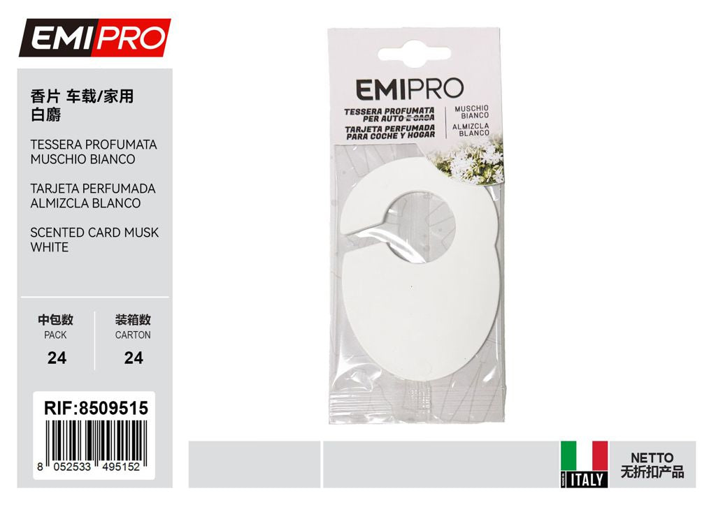 Tessera Profumata Muschio Bianco