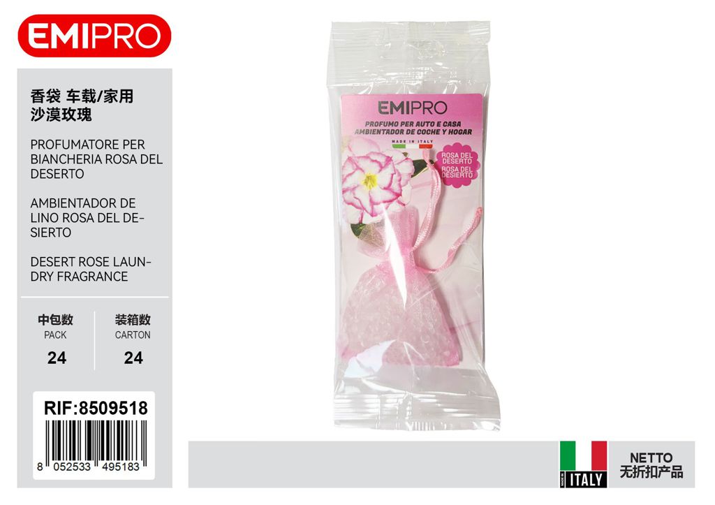 Profumatore Auto E Biancheria Rosa Del Deserto