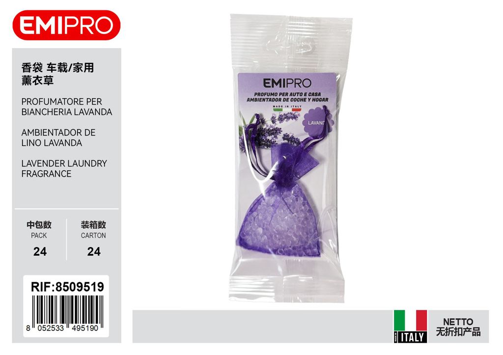 Profumatore Auto E Biancheria Lavanda