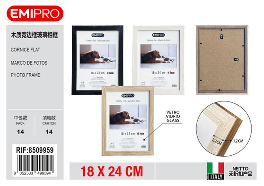 Cornice Flat 18*24 vetro
