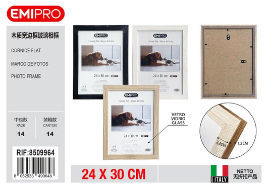 Cornice Flat 24*30 vetro