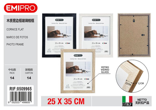 Cornice Flat 25*35 vetro