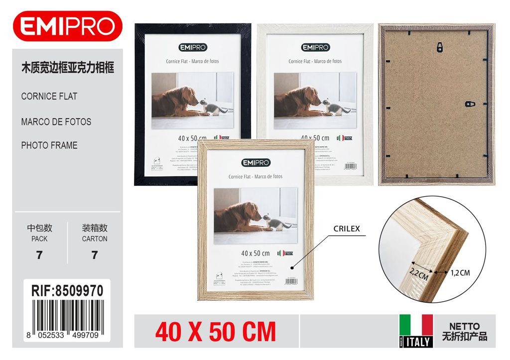 Cornice Flat 40*50 Crilex