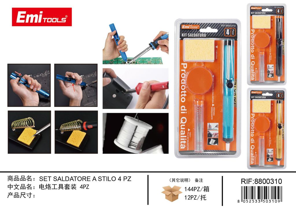 Kit Saldatura 4Pz