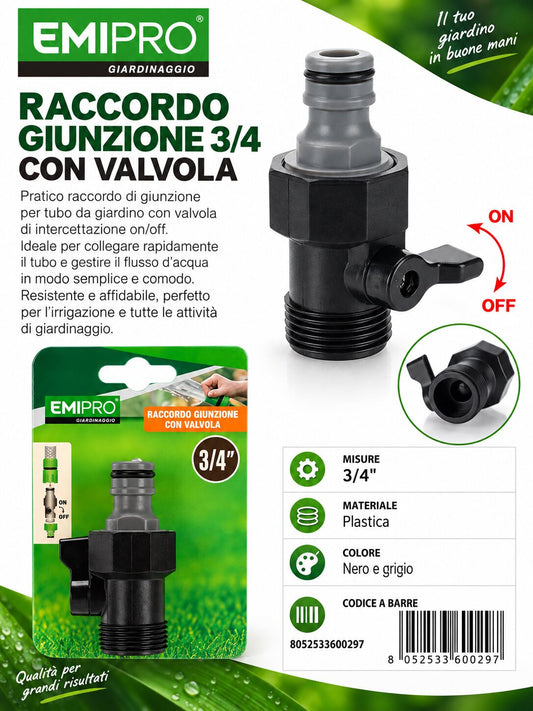 RACCORDO GIUNZIONE 3/4