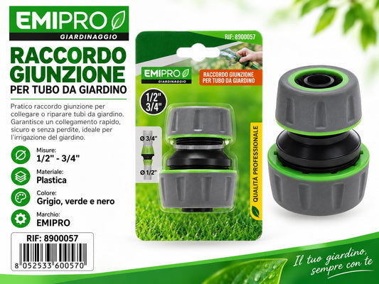 RACCORDO GIUNZIONE 1/2#-3/4#